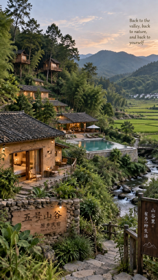 23°C in Liuyang: The ultimate kid-friendly getaway! Stay at a valley pool homestay, go stream trekking, and feed cute animals