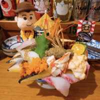 航空母艦級嘅足料魚生飯 @ 信兵衛
