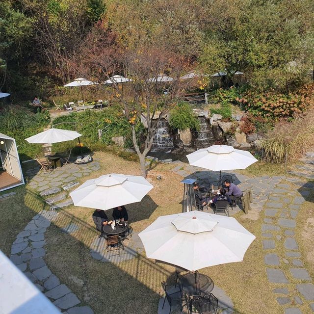 【韓国カフェ】のんびりゆったり大型ベーカリーカフェ