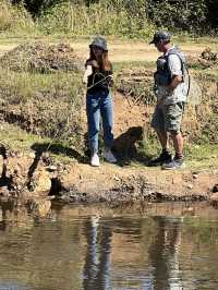 澳洲自然野外體驗-野外河邊Fly Fishing😍不需用魚餌😱
