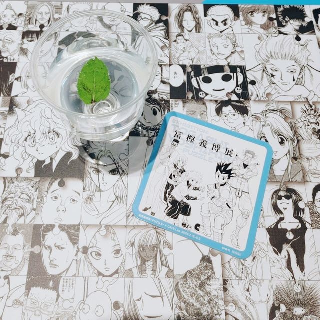 あなたの念能力は何？水見式ができる！H×Hコラボカフェ