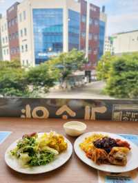 명절에도 조식운영되는 원주 베니키아비즈인🏨