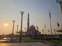 The Putra Mosque in Federal Territory Putrajaya