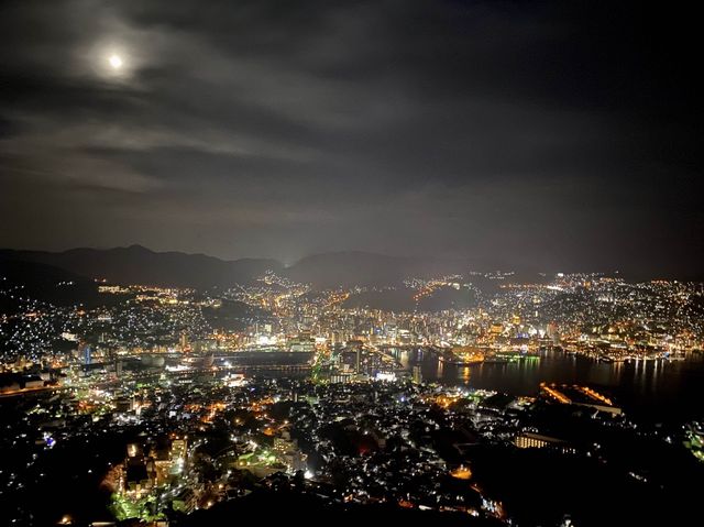 日本長崎｜日本三大夜景之一稻佐山頂展望台