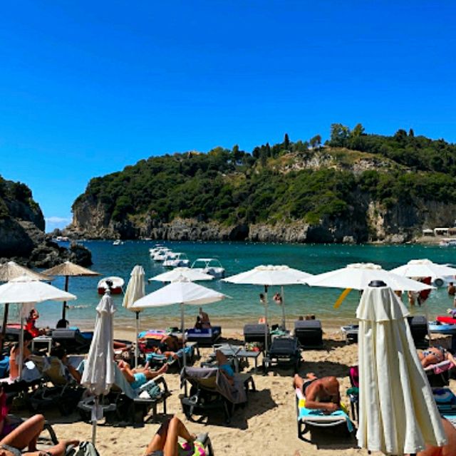 STUNNING BEACH IN CORFU!