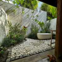 A very serene and quiet resort in Canggu