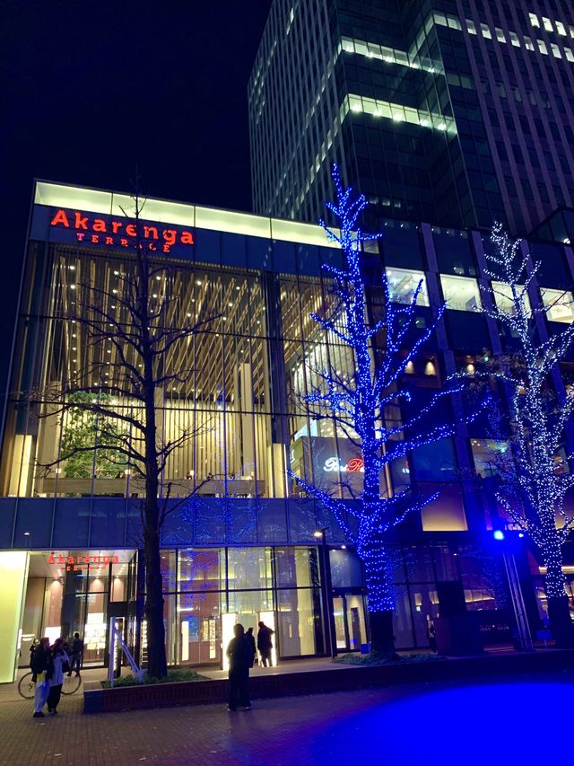 北海道　札幌観光　赤れんがテラスのイルミネーションが綺麗だぞ！
