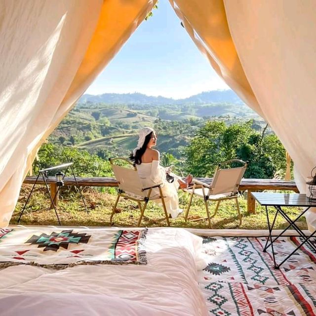 ที่พักเปิดใหม่เขาค้อ สไตล์แกลมป์ปิ้ง ฟีลดีมาก เพียงคนละ 590 บาท🏕️⛰️