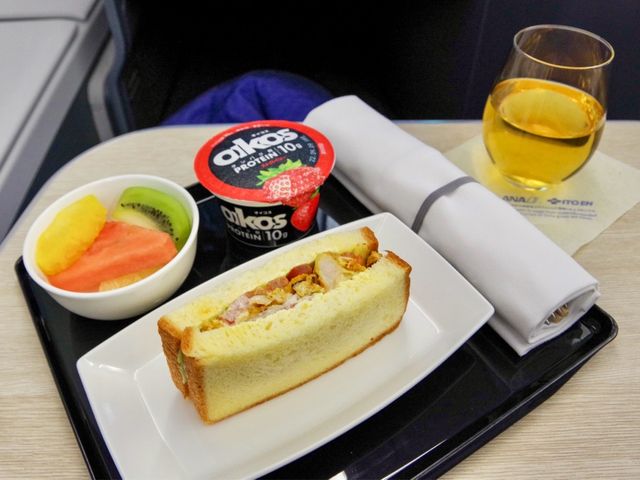 【NH】成田→ホノルル A380ビジネスクラス②✈️