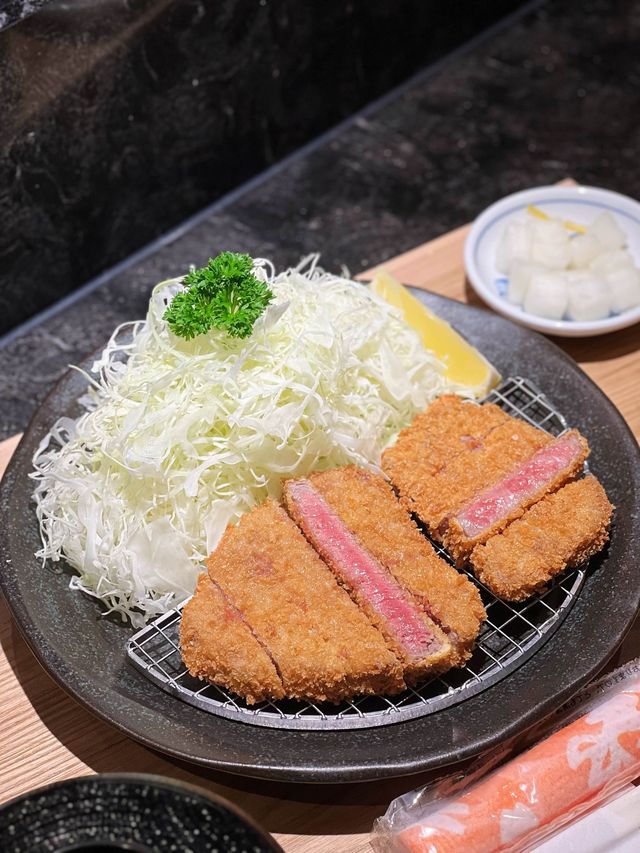 中環新開日式吉列和牛