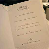 รีวิว Set dinner Viu โรงแรม St.Regis Bangkok