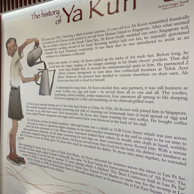 Good local breakfast spot at Ya Kun