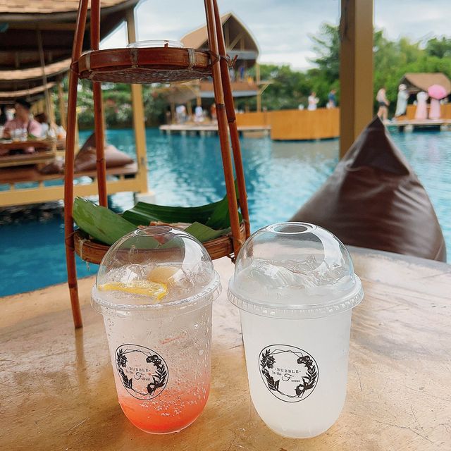 《泰國小馬爾代夫Bubble in the forest cafe》