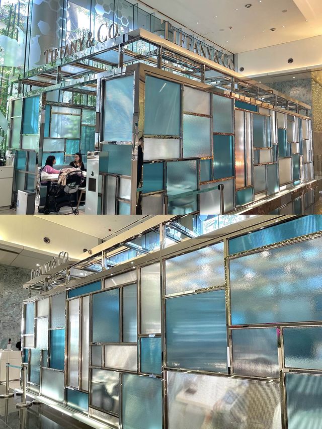 香港尖沙咀$200就能吃到Tiffany的set lunch-The Tiffany Blue Box Cafe