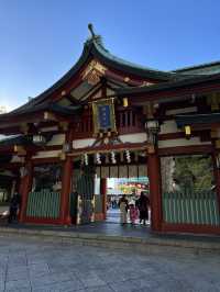 Visit Hie Shrine to see torii gates in Tokyo