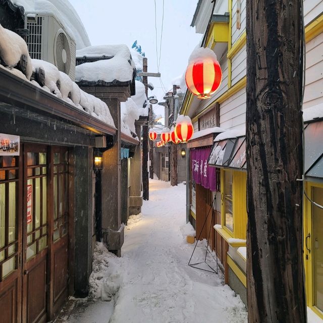 일본여행 홋카이도 오타루 데누키 코지