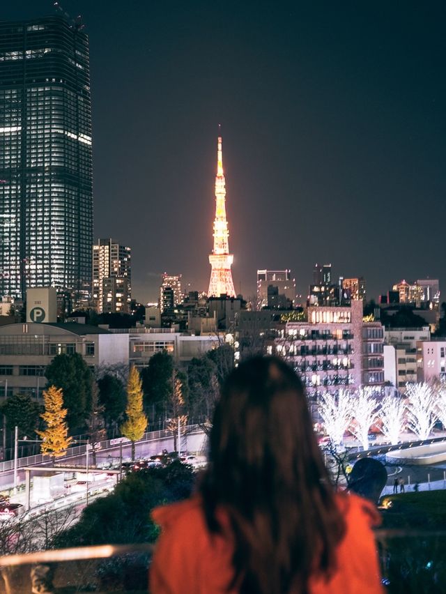Tokyo night, illumination in Roppongi Hills✨