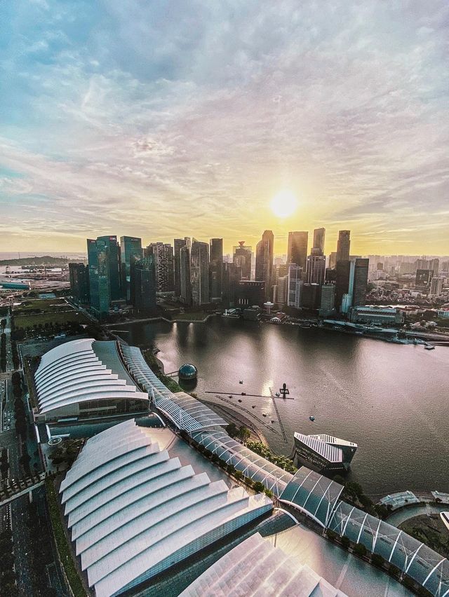 Best observation deck in Singapore 🌟