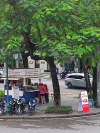 2階建てバスでハノイ市内観光