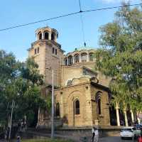🇧🇬ブルガリア ソフィア 聖ネデリャ教会 独得な景観と宗教画が素晴らしい!! 】
