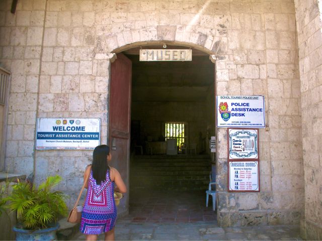 The church and the jail turned into a museum
