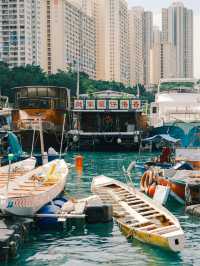 🇭🇰 香港仔舢舨游 感受昔日漁村文化～