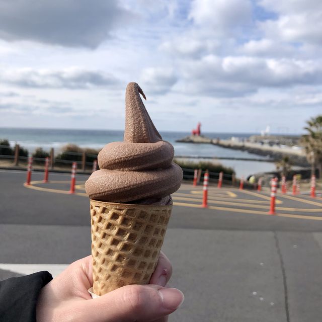 바다는 역시 제주도 겨울 바다! 