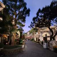 French Village Bana Hills in the Evening