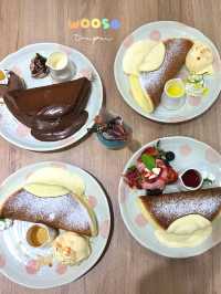 台北必吃超鬆軟雲朵pancake-Woosa屋莎鬆餅屋
