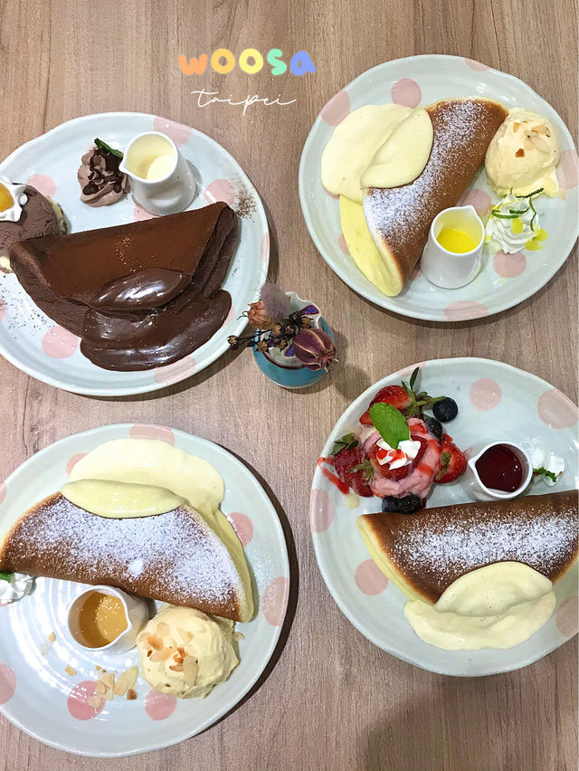 台北必吃超鬆軟雲朵pancake-Woosa屋莎鬆餅屋