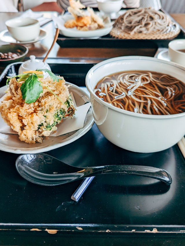 🇯🇵日本仙台美食探店👣鹿落堂🥢位在小山坡上的文青蕎麥麵店