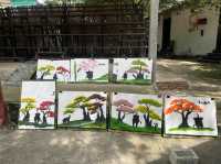 Captivating Elephant Painting in Chiangmai