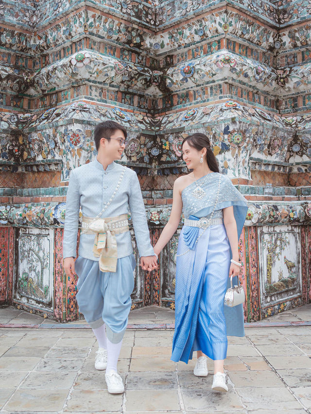 🇹🇭泰國｜黎明寺，華麗泰服體驗