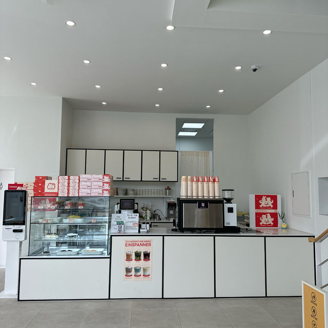 江陵火車站附近嘅可愛風cafe OHI cafe!