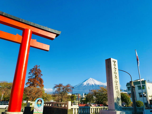 Most significant shrine dedicated to the sacred mountain 🇯🇵