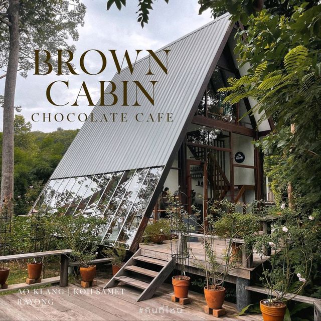 Brown Cabin Chocolate Cafe • Koh Samet