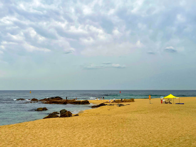 정동진해변...
