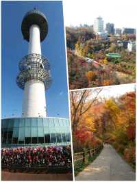 識玩一定要紅葉時去「首爾塔」