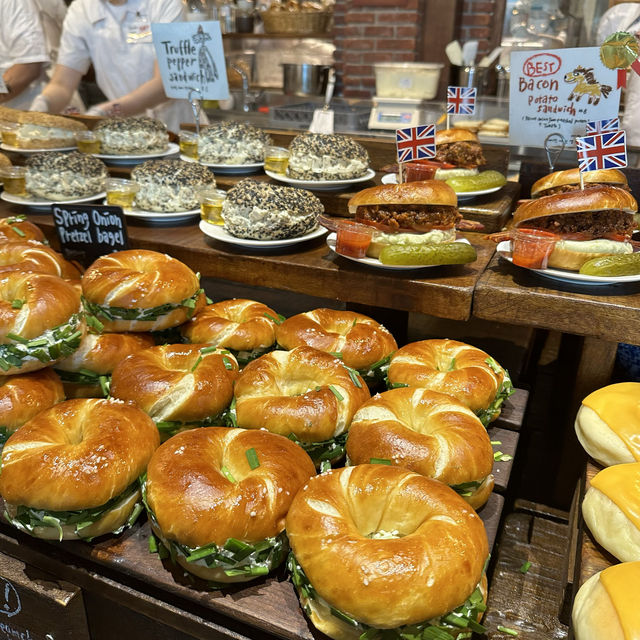 《水原》 大行列ができるほど人気のベーグル専門店🥯🇬🇧