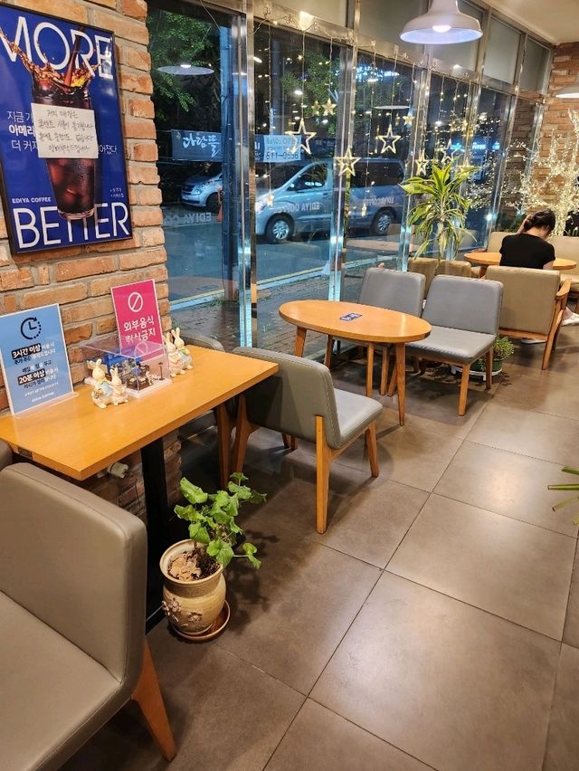 스무디가 맛있는 감성카페 이디야커피 경산대평임당점❤️