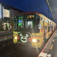 熊本電鐵上熊本站列車體驗😘