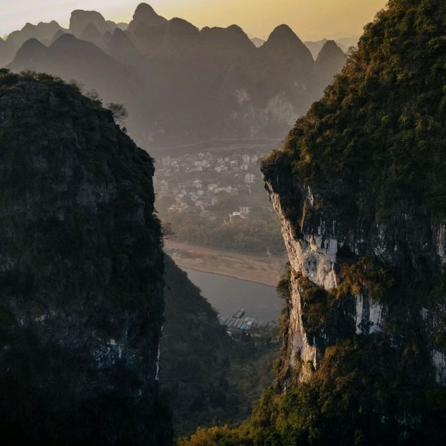 The best hike in Guilin China