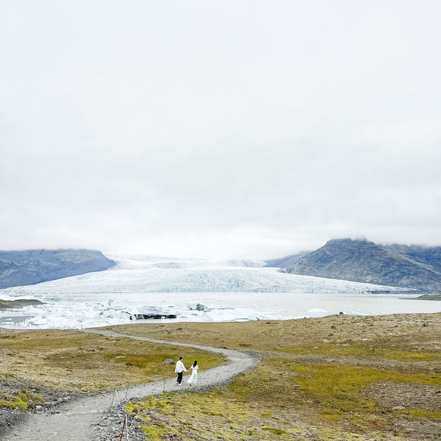 冰島景點🇮🇸人生要看一次冰川🩵
