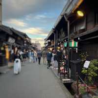 飛騨高山の古い町並み保存地域