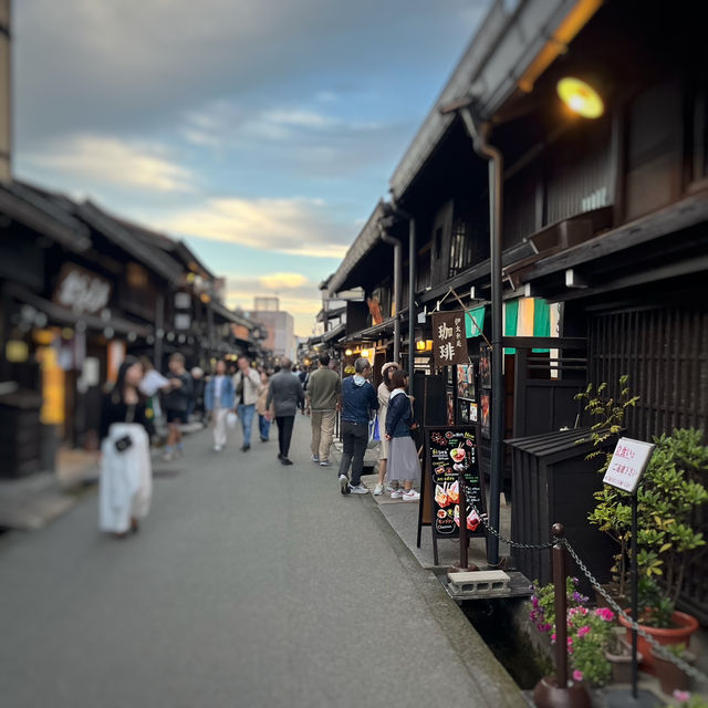 飛騨高山の古い町並み保存地域
