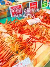 新潟市で最大級の鮮魚専門店【新潟/新潟】だけど色々食べられて楽しい！