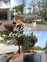 Tolani Kui Buri 🌊 ที่พักติดทะเลสุดสงบ ☁️🌴☀️