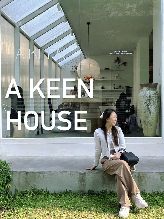 คาเฟ่ไวบ์ดีย่านเอกมัย A KEEN HOUSE 🏡