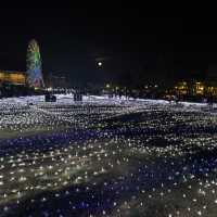 Magical illuminations & fireworks at Huis Ten Bosch