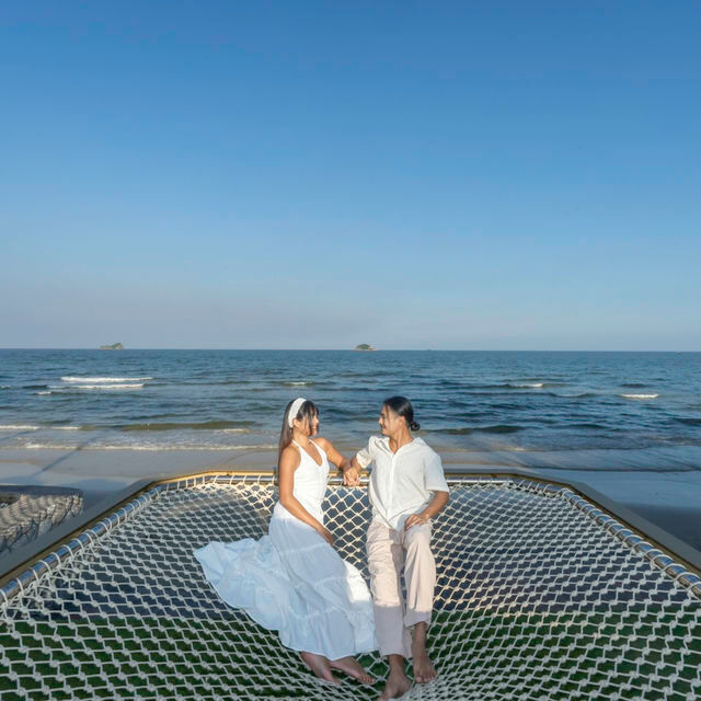 ที่พักหัวหินติดทะเล มีสวนน้ำ สระหน้าหาดสวยจึ้ง🏝️